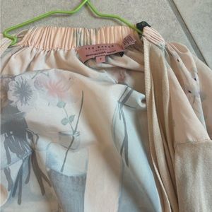 Ted baker silk cardigan